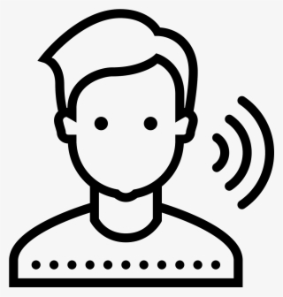 Voice Recognition Icon - Listening Icon