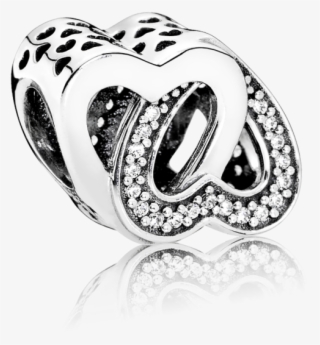 Wedding Ring Pandora Charm Luxury Beautiful New Charm - Pandora 791880cz Entwined Love Charm