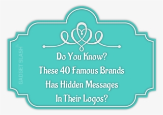 40 Brand Logos With Hidden Messages Gadget Slash - Pestana Group