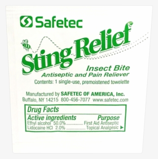 Sting Relief Wipes (10 Pack)