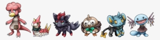 #pokemon #poa #pmd #magby #wurmple #zorua #rowlett - Cartoon