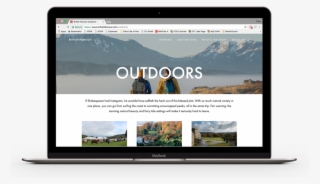 British Famous Landing Page Outdoors