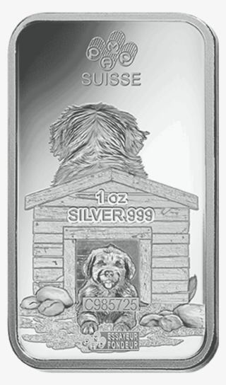 Bar Highlights - - Pamp Lunar 1oz Silver Dog