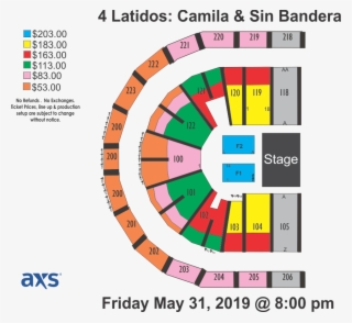 Seating View Seating - Diagram