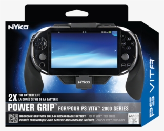 Power Grip For Ps Vita - Nyko Power Grip External Battery Pack