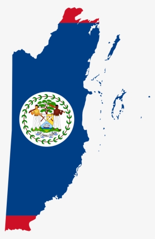 Clipart Map Flag Pinterest - Belize Map Flag