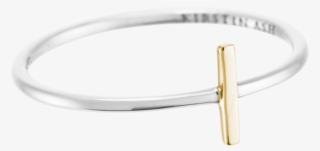 Tiny Bar Ring Image - Bangle