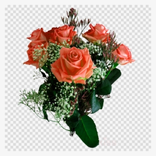 Bouquet Of Flowers Transparent Clipart Flower Bouquet - Flower Image Png