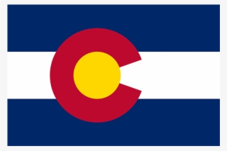 Colorado Flag And Map