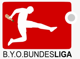 Byobundesliga - Football League Logo Red