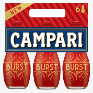 Campari Burst Was Used For The Purposed Of A School - Campari Logo White