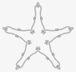 Line Art Ornament Computer Icons Silhouette - Clip Art