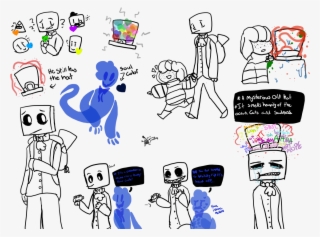 As You Can See I Have A Lotta Free Time And Im A Slut - Cartoon