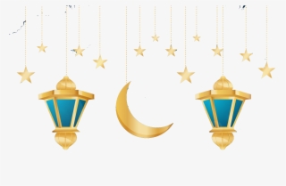 Ramadan Moon Vector Png Download - Islamic Png