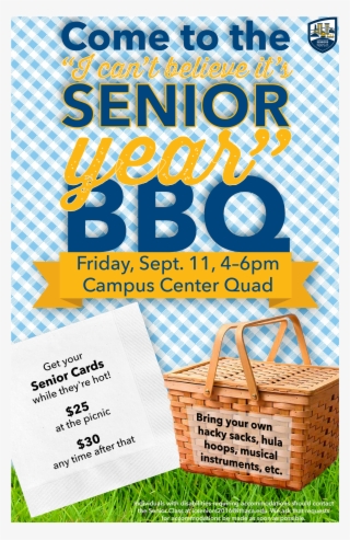 Poster Created To Advertise The First Senior Event