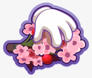 Hands Holding Flowers Pink - Flower
