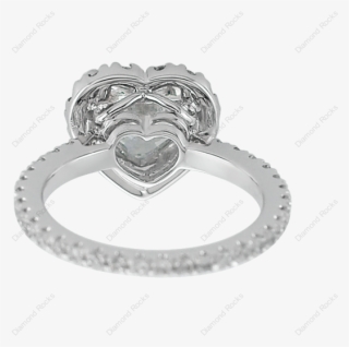 King Heart Cluster Ring - Engagement Ring