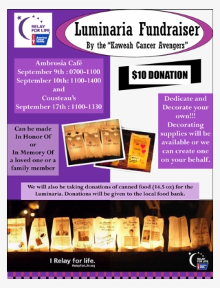 Featured Events - Relay For Life