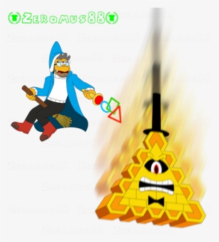 #gruncleford #kamek & #billcipher #thwomp #mario #gravityfalls - Cartoon