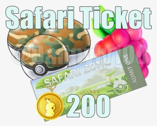How Can A Player Obtain A Ticket - Pokemon Safari Zone Ticket