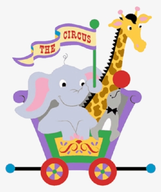 Circus Illustration, Circus Elephants, Circus Train,