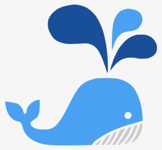 The Wolf Of Crypto Whale Logo - Clip Art