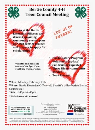 Written By Tiera Beale - 4-h