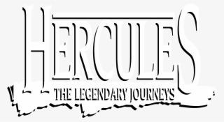 Hercules Logo Black And White - Calligraphy