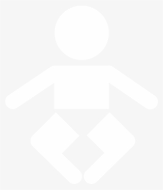 Newborn Baby Care - White Baby Icon Png