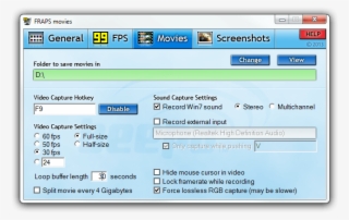Fraps - Fraps To Show Fps