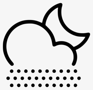 Night Fog Cloud Moon Svg Png Icon Free Download - Cloud