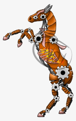 Steampunk Horse Update - Steampunk Transparent Animal