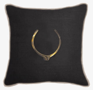 Amulet Egypt Black Lounge Cushion 55x55cm - Cushion