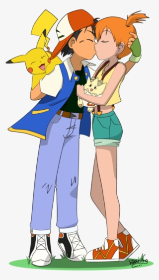 Z's Art - Pokemon Ash Y Misty Besandose