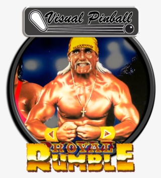 Wwf Royal Rumble Pinball Backglass