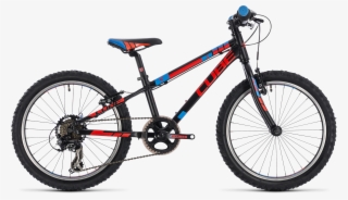 Cube 2018 Kid 200 Black / Flash Red Kids Bike - Cube Kid 200 2018