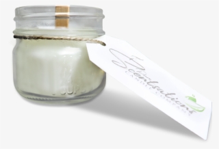 Coral Reef Mason Jar Candle 100% Pure Beeswax And Coconut - Cosmetics