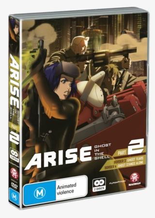 Ghost In The Shell Arise Part - Ghost In The Shell Arise Pt 2 - Dvd