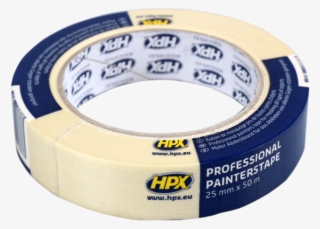 Hpx, Maskingtape, Papier, 25mm, 50m, Wit/crème - Nicro Mma3850 Masking Tape 60 C Cream 38mm X 50m