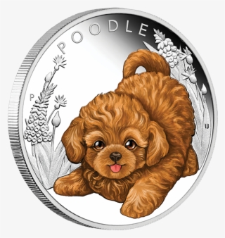 Poodle Silver Coin ~ The Puppies Series - Coin