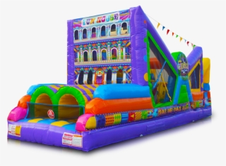 Feature Image - Coolest Obstacle Course Bounce House