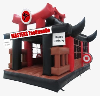 Ninja Birthday Party Bounce House
