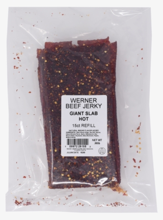Hot Giant Slab - Werner Gourmet Meat Snacks