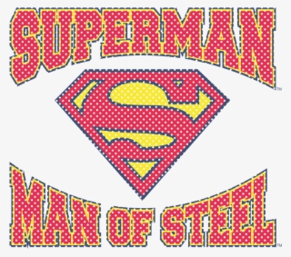 Superman Man Of Steel Jersey Men's Regular Fit T-shirt - Super Heros Couleur