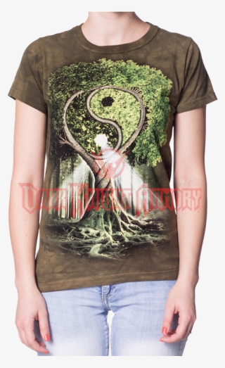 Womens Yin Yang Tree T-shirt - Decalgirl Yin Yang Tree Galaxy S8 Plus Clip Case