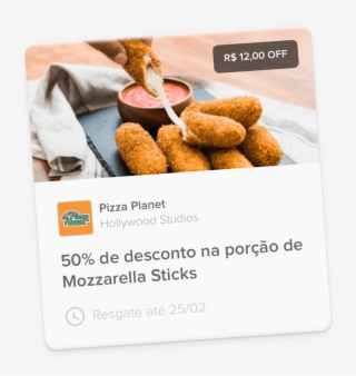 Card Oferta - Mozzarella Sticks