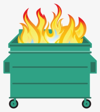 Justin Bieber Purpose - Dumpster Fire Clipart