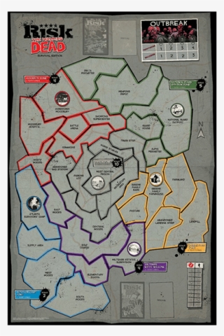 Walking Dead Board Game Risk