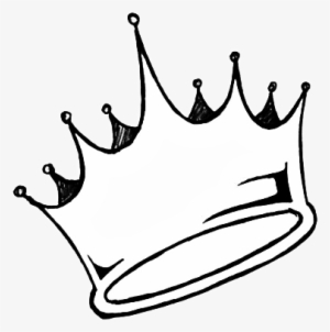 Sticker Crown Aesthetic Tumblr White Queen King Black - Crown Drawing