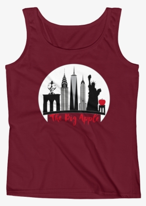 New York City The Big Apple Ladies' Tank Top - Straight Ally